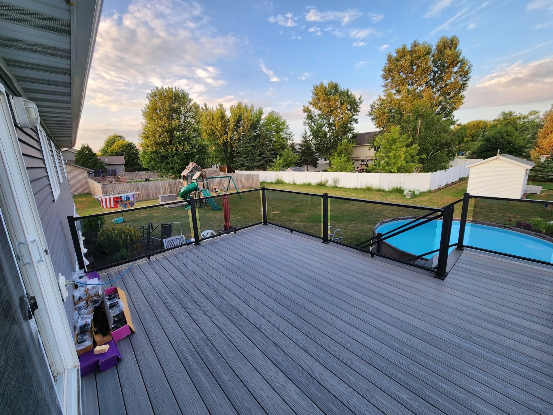 Composite Deck & Pool Surround
